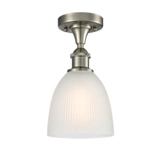 A thumbnail of the Innovations Lighting 516 Castile Brushed Satin Nickel / White