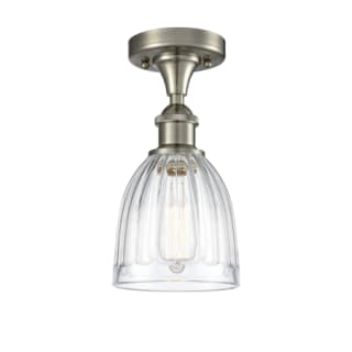 A thumbnail of the Innovations Lighting 516 Brookfield Brushed Satin Nickel / Clear