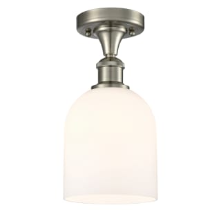 A thumbnail of the Innovations Lighting 516-1C-11-6 Bella Semi-Flush Brushed Satin Nickel / White