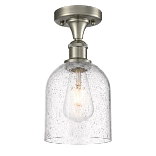 A thumbnail of the Innovations Lighting 516-1C-11-6 Bella Semi-Flush Brushed Satin Nickel / Seedy