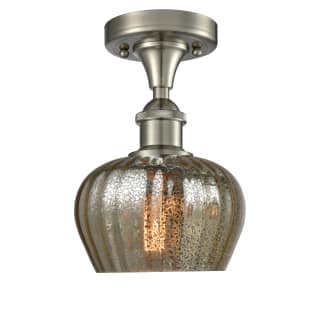 A thumbnail of the Innovations Lighting 516-1C Fenton Brushed Satin Nickel / Mercury Fluted