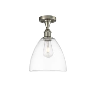 A thumbnail of the Innovations Lighting 516-1C-13-9 Bristol Semi-Flush Brushed Satin Nickel / Clear