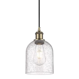 A thumbnail of the Innovations Lighting 516-1P-10-6 Bella Pendant Antique Brass / Seedy