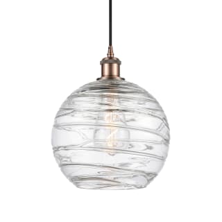 A thumbnail of the Innovations Lighting 516-1P-13-10 Athens Pendant Clear Deco Swirl / Antique Copper