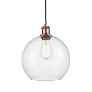 A thumbnail of the Innovations Lighting 516-1P-13-10 Athens Pendant Seedy / Antique Copper