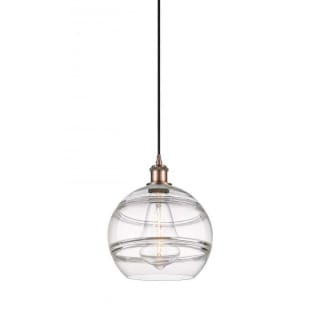 A thumbnail of the Innovations Lighting 516-1P-12-10 Rochester Pendant Antique Copper / Clear