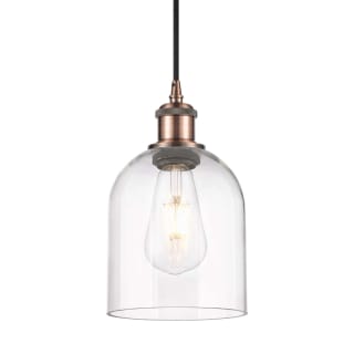 A thumbnail of the Innovations Lighting 516-1P-10-6 Bella Pendant Antique Copper / Clear