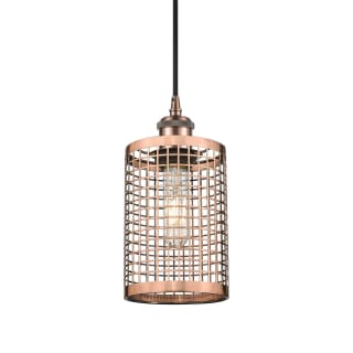 A thumbnail of the Innovations Lighting 516-1P-10-5 Nestbrook Pendant Antique Copper