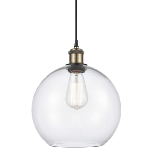 A thumbnail of the Innovations Lighting 516-1P-13-10 Athens Pendant Clear / Black Antique Brass