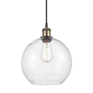 A thumbnail of the Innovations Lighting 516-1P-13-10 Athens Pendant Seedy / Black Antique Brass