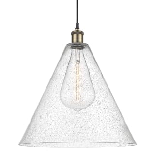 A thumbnail of the Innovations Lighting 516-1P-19-16 Berkshire Pendant Black Antique Brass / Seedy