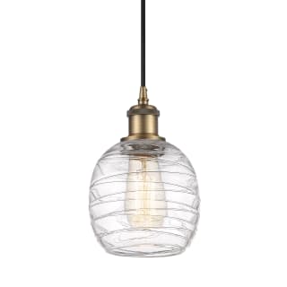 A thumbnail of the Innovations Lighting 516-1P-9-6 Belfast Pendant Deco Swirl / Brushed Brass