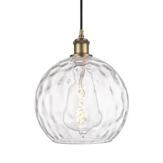 A thumbnail of the Innovations Lighting 516-1P-13-10 Athens Pendant Brushed Brass / Clear Water Glass