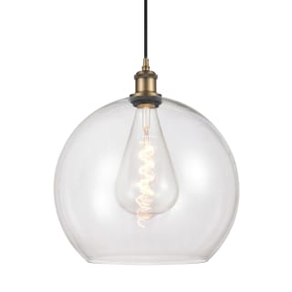 A thumbnail of the Innovations Lighting 516-1P-18-14 Athens Pendant Brushed Brass / Clear