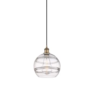 A thumbnail of the Innovations Lighting 516-1P-12-10 Rochester Pendant Brushed Brass / Clear