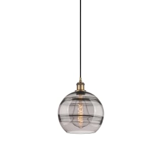 A thumbnail of the Innovations Lighting 516-1P-12-10 Rochester Pendant Brushed Brass / Smoked