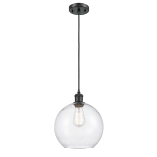 A thumbnail of the Innovations Lighting 516-1P Large Athens Matte Black / Seedy