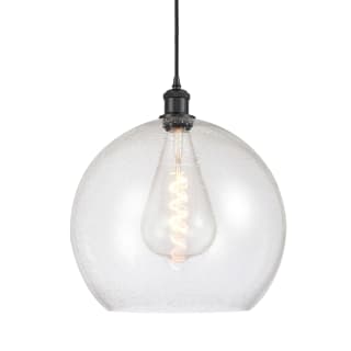 A thumbnail of the Innovations Lighting 516-1P-18-14 Athens Pendant Matte Black / Seedy