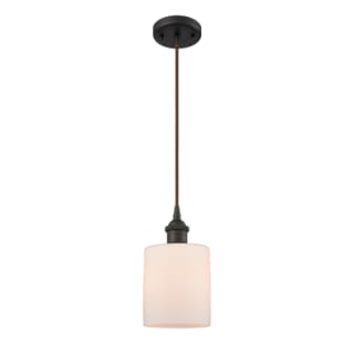 A thumbnail of the Innovations Lighting 516-1P Cobbleskill Oil Rubbed Bronze / Matte White