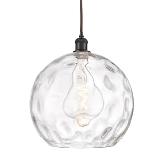 A thumbnail of the Innovations Lighting 516-1P-17-14 Athens Pendant Oil Rubbed Bronze / Clear Water Glass