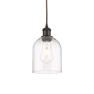 A thumbnail of the Innovations Lighting 516-1P-10-6 Bella Pendant Oil Rubbed Bronze / Clear