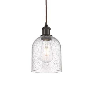 A thumbnail of the Innovations Lighting 516-1P-10-6 Bella Pendant Oil Rubbed Bronze / Seedy