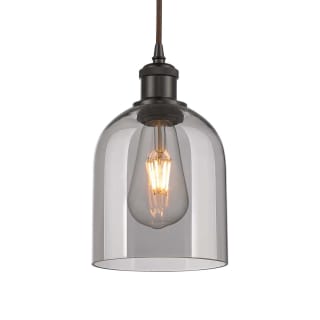 A thumbnail of the Innovations Lighting 516-1P-10-6 Bella Pendant Oil Rubbed Bronze / Light Smoke