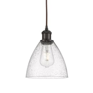 A thumbnail of the Innovations Lighting 516-1P-11-8 Bristol Pendant Oil Rubbed Bronze / Seedy