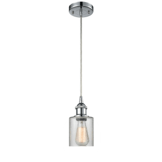 A thumbnail of the Innovations Lighting 516-1P Cobbleskill Polished Chrome / Clear Ripple