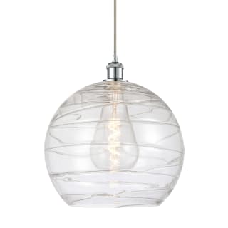 A thumbnail of the Innovations Lighting 516-1P-17-14 Athens Pendant Polished Chrome / Clear Deco Swirl