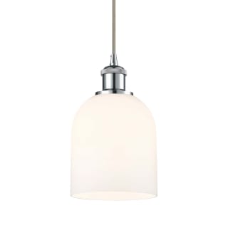 A thumbnail of the Innovations Lighting 516-1P-10-6 Bella Pendant Polished Chrome / Glossy White