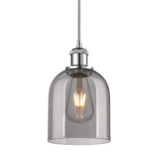 A thumbnail of the Innovations Lighting 516-1P-10-6 Bella Pendant Polished Chrome / Light Smoke