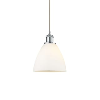 A thumbnail of the Innovations Lighting 516-1P-11-8 Bristol Pendant Polished Chrome / Matte White