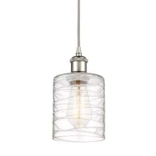 A thumbnail of the Innovations Lighting 516-1P-8-5 Cobbleskill Pendant Deco Swirl / Polished Nickel