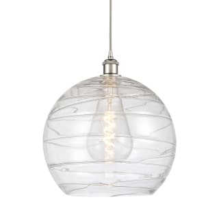A thumbnail of the Innovations Lighting 516-1P-17-14 Athens Pendant Polished Nickel / Clear Deco Swirl