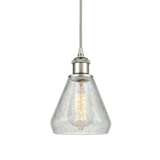 A thumbnail of the Innovations Lighting 516-1P-10-6 Conesus Pendant Clear Crackle / Polished Nickel