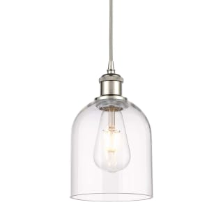 A thumbnail of the Innovations Lighting 516-1P-10-6 Bella Pendant Polished Nickel / Clear