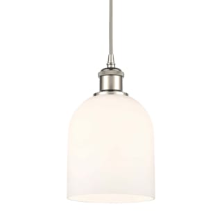 A thumbnail of the Innovations Lighting 516-1P-10-6 Bella Pendant Polished Nickel / Glossy White