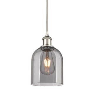 A thumbnail of the Innovations Lighting 516-1P-10-6 Bella Pendant Polished Nickel / Light Smoke