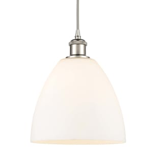 A thumbnail of the Innovations Lighting 516-1P-14-9 Bristol Pendant Polished Nickel / Matte White