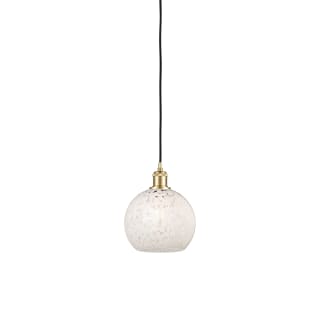 A thumbnail of the Innovations Lighting 516-1P-10-8 White Mouchette Pendant Satin Gold