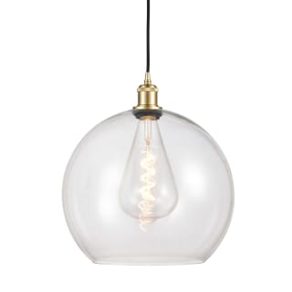 A thumbnail of the Innovations Lighting 516-1P-18-14 Athens Pendant Satin Gold / Clear