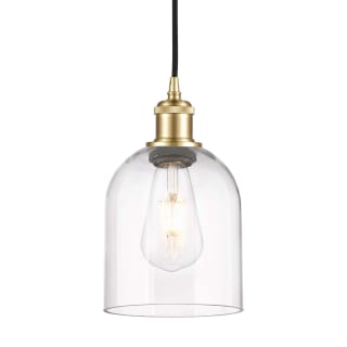 A thumbnail of the Innovations Lighting 516-1P-10-6 Bella Pendant Satin Gold / Clear