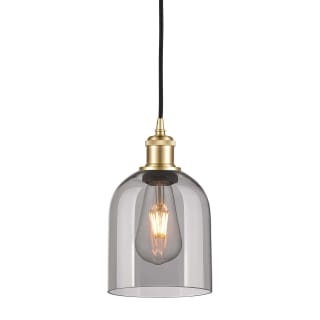 A thumbnail of the Innovations Lighting 516-1P-10-6 Bella Pendant Satin Gold / Light Smoke