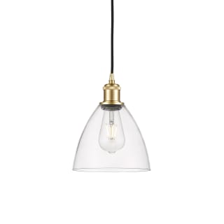 A thumbnail of the Innovations Lighting 516-1P-11-8 Bristol Pendant Satin Gold / Clear