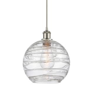 A thumbnail of the Innovations Lighting 516-1P-13-10 Athens Pendant Clear Deco Swirl / Brushed Satin Nickel