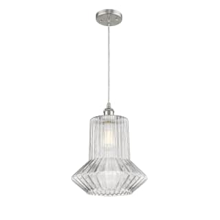 A thumbnail of the Innovations Lighting 516-1P Pendleton Brushed Satin Nickel / Clear