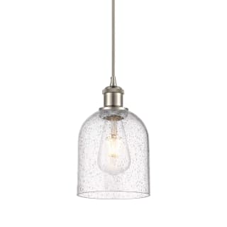 A thumbnail of the Innovations Lighting 516-1P-10-6 Bella Pendant Brushed Satin Nickel / Seedy