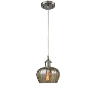 A thumbnail of the Innovations Lighting 516-1P Fenton Brushed Satin Nickel / Mercury Fluted