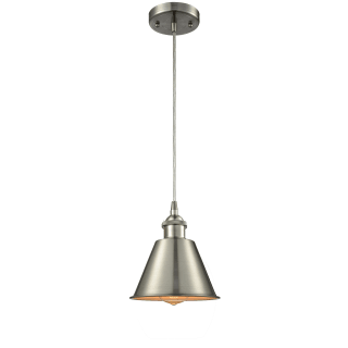 A thumbnail of the Innovations Lighting 516-1P Smithfield Brushed Satin Nickel / Metal Shade